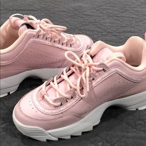 Pink Fila Shoes